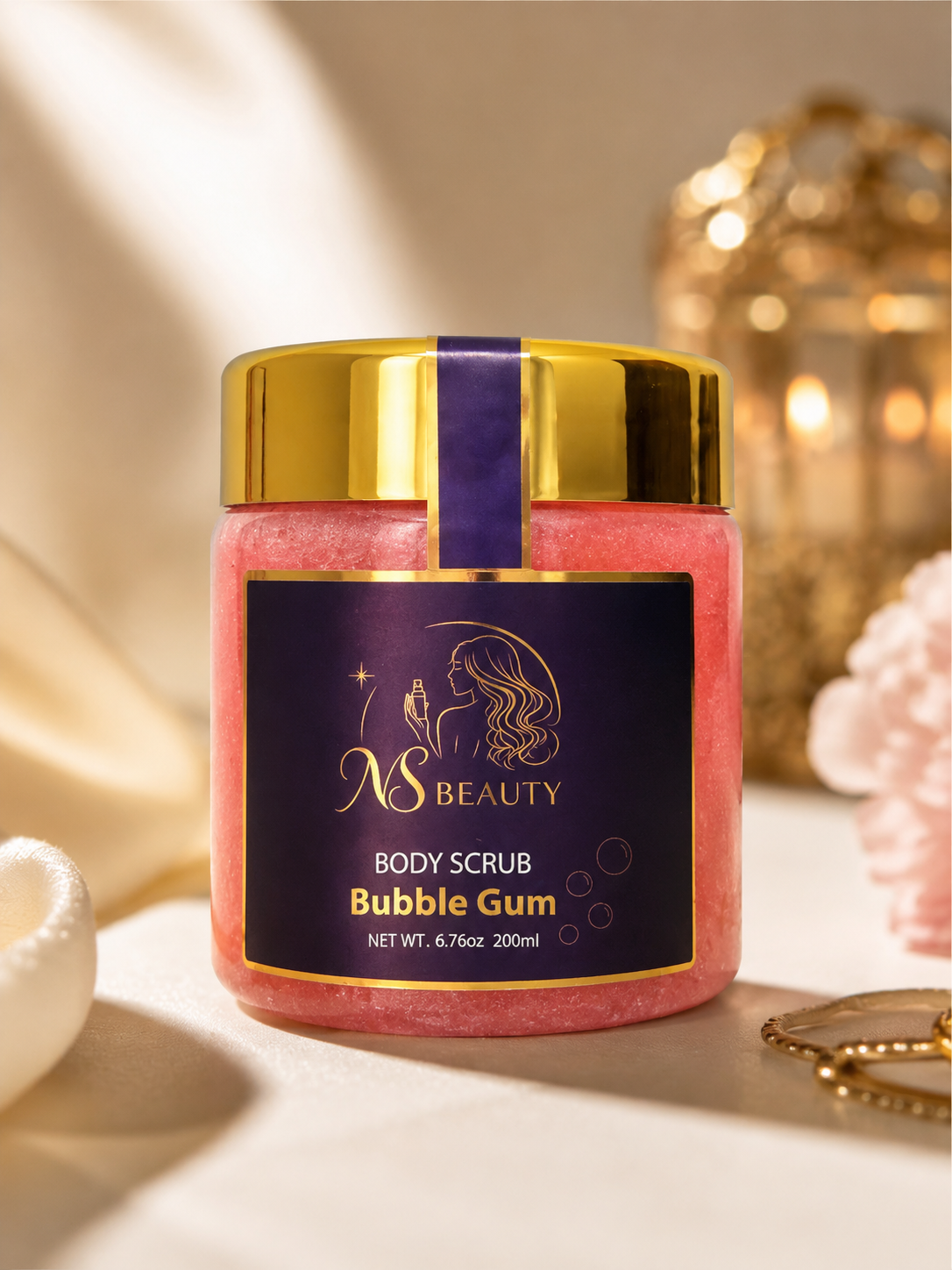 NS Beauty Body Scrub-Bubble Gum