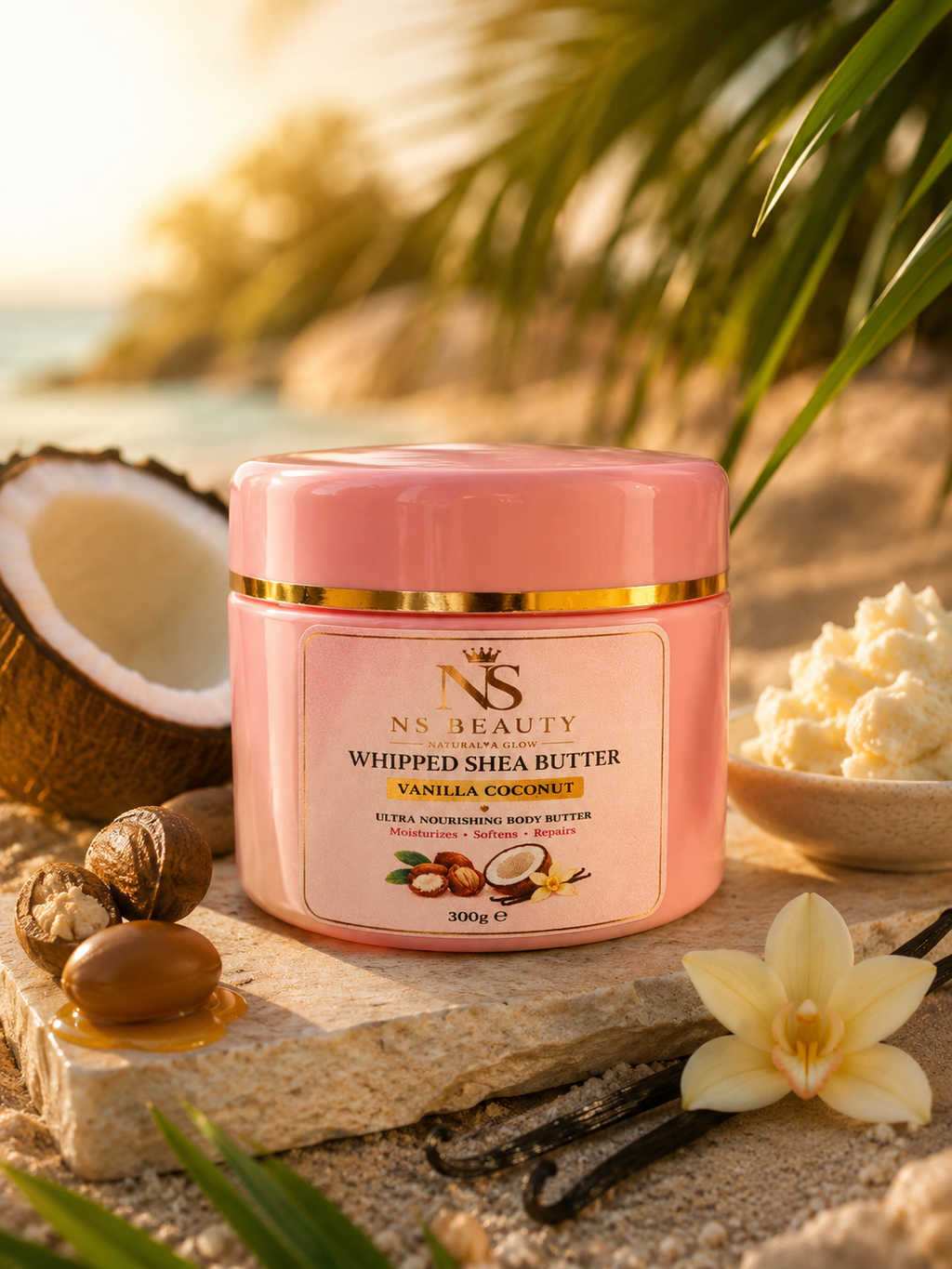 Vanilla Coconut Whipped Shea Butter