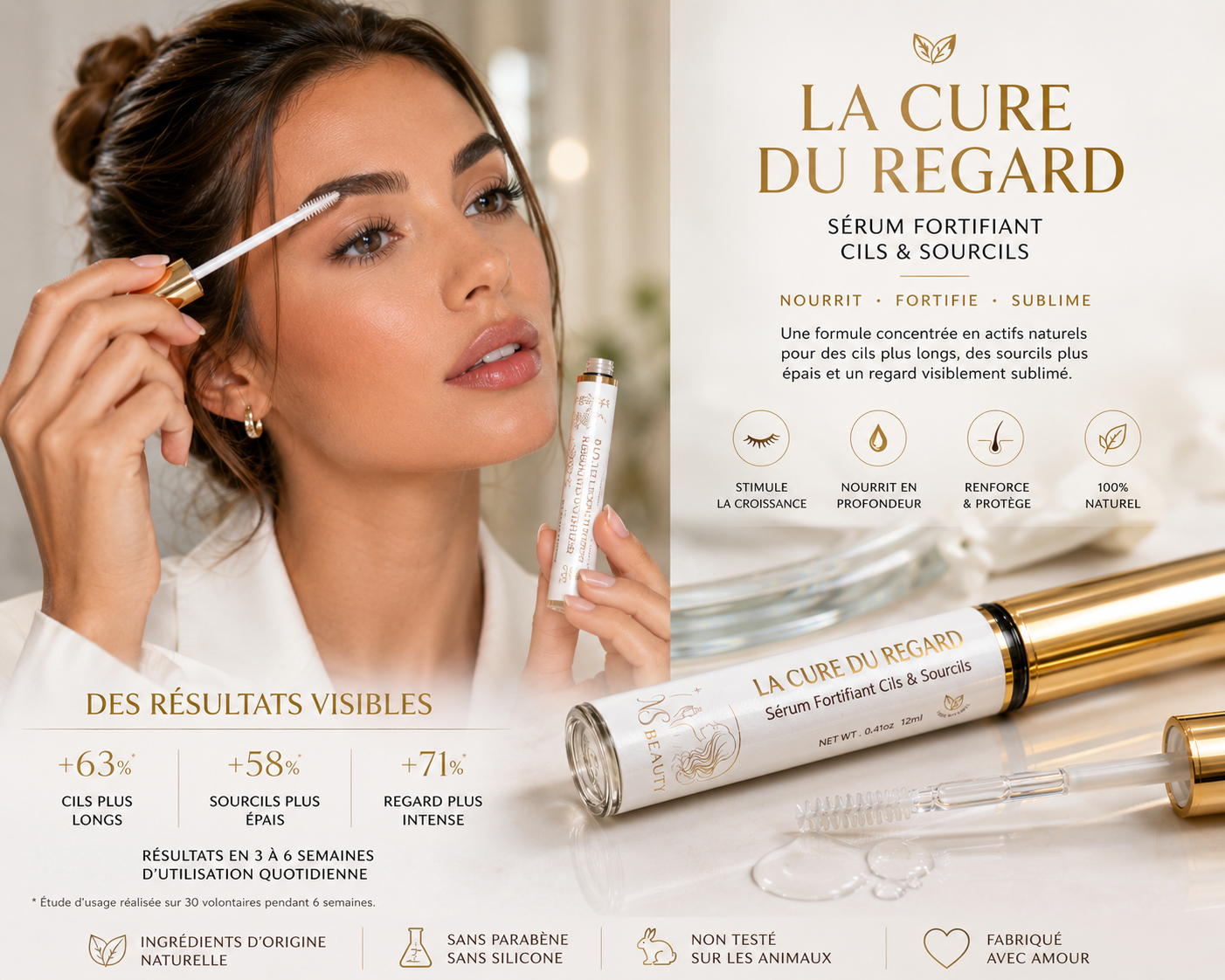 Eyelash & Eyebrow Growth Serum